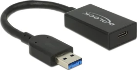 DeLOCK Adapter, USB-A 3.1 [Stecker] auf USB-C 3.1 [Buchse] Adapter (65698)
