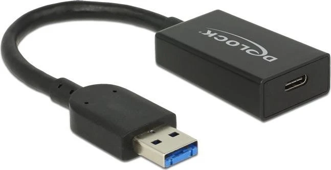 DeLOCK Adapter, USB-A 3.1 [Stecker] auf USB-C 3.1 [Buchse] Adapter