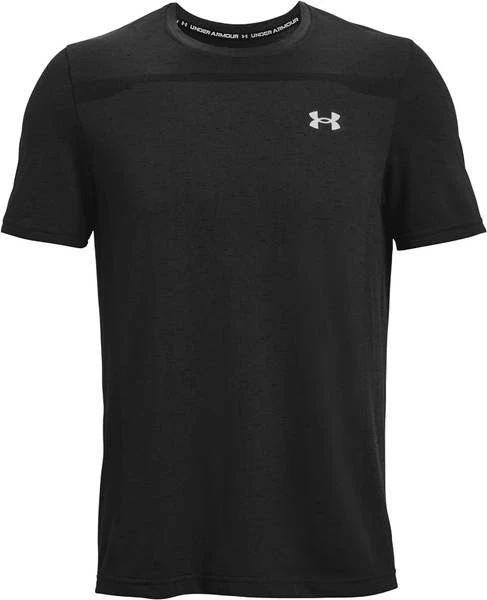 Under Armour Seamless Funktionsshirt kurzarm black/mod gray (Herren)