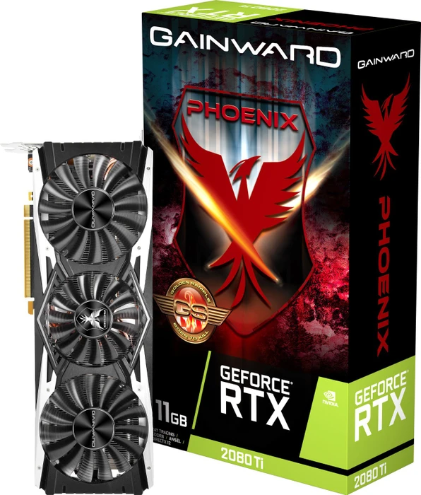 Gainward GeForce RTX 2080 Ti Phoenix GS, 11GB GDDR6, HDMI, USB-C, 3x DP