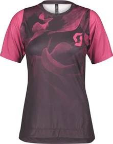 Scott Trail Vertic Pro Trikot kurzarm carmine pink/dark purple (Damen)