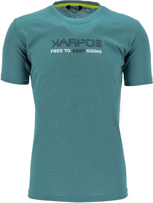 Karpos Val Federia Funktionsshirt kurzarm hydro print/innuendo (Herren)