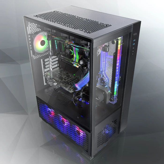 Raijintek Paean Premium, Glasfenster