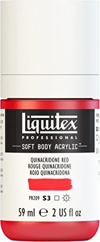 Liquitex Professional Soft Body Acrylic quinacridone red, 59ml