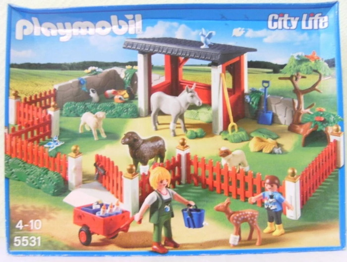 playmobil City Life Tierpflegestation mit Freigehege