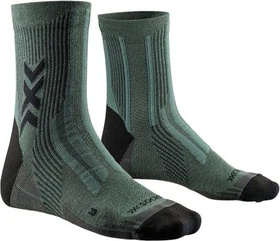 X-Bionic Hike Perform Natural Ankle Wandersocken dark sage/black