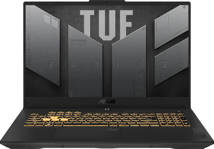 ASUS TUF Gaming F17 (2023) FX707VI-HX057W, Mecha Gray, Core i7-13620H, 32GB RAM, 2TB SSD, GeForce RTX 4070, DE