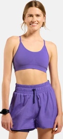 Odlo Seamless Soft Reversible Sport-BH afterparty/grey melange (Damen)