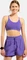 Odlo Seamless Soft Reversible Sport-BH afterparty/grey melange (Damen) Vorschaubild