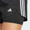 adidas Pacer 3-Streifen Training Woven Trainingshose kurz schwarz (Damen) Vorschaubild