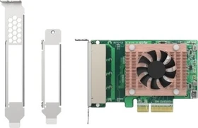 QNAP LAN-Adapter, 4x RJ-45, PCIe 2.0 x4
