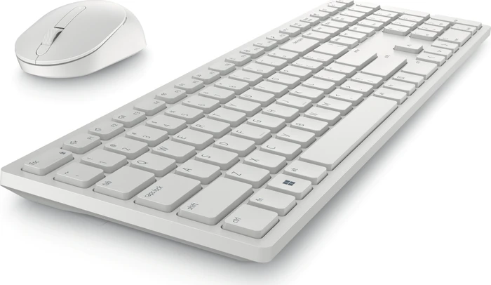 Dell KM5221W Pro Wireless Keyboard and Mouse, weiß, USB, DE