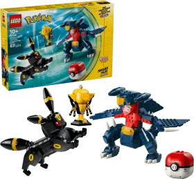 LEGO Pokémon SMART Play - Nachtaras und Knakracks Duell um die Meisterschaft