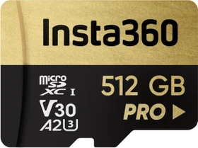 Insta360 Memory Card PRO R90 512GB, UHS-I U3, A2, Class 10
