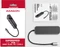 Axagon 6in1 USB-C Combo Hub, USB-C 3.0 [Stecker] Vorschaubild