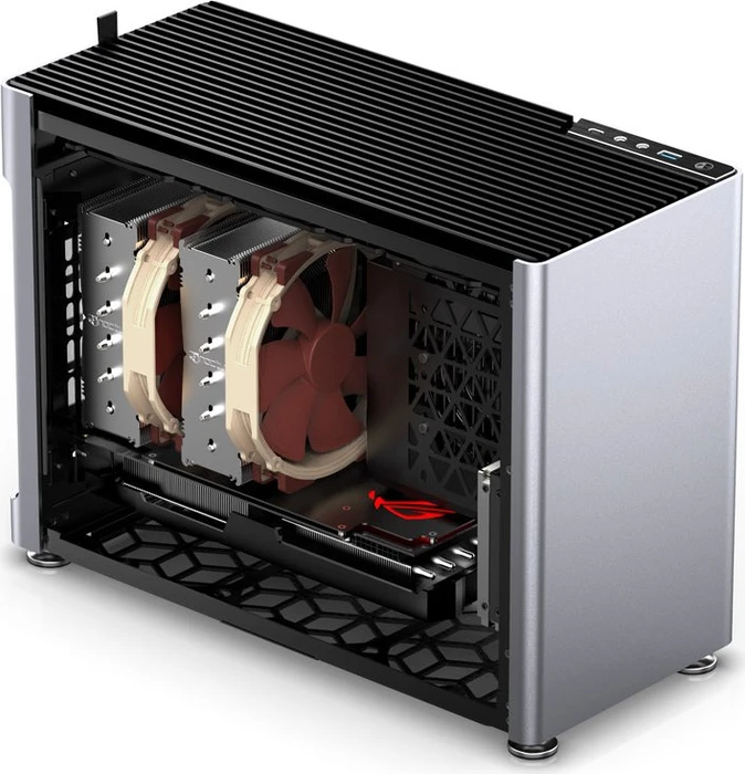 Jonsbo Jonsplus i100 Pro, silber, Mini-ITX
