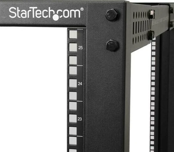 StarTech 4POSTRACK25U Universalgestell 25HE, mit Zubehör, 662mm tief