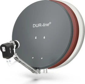 Dura-Sat Dur-line Select 60 G Ultra Quad - 4 Teilnehmer Set, rot