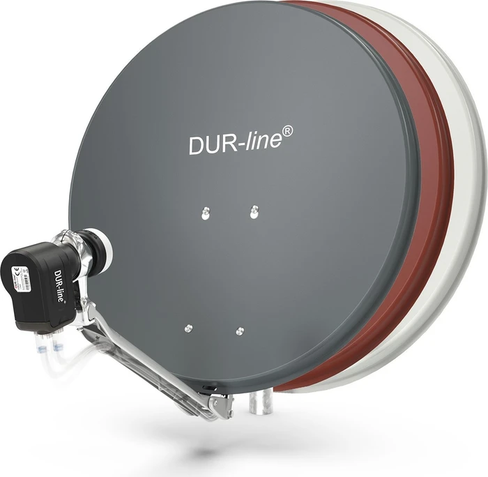 Dura-Sat Dur-line Select 60 G Ultra Quad - 4 Teilnehmer Set, rot