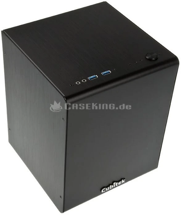 Cubitek Mini Center schwarz, Mini-ITX