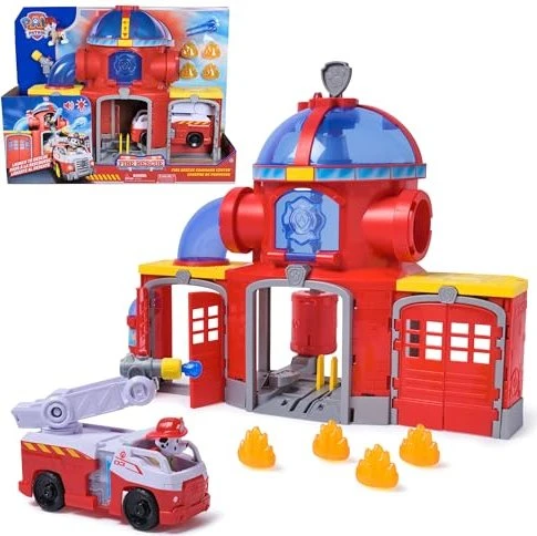 Spin Master Paw Patrol - Fire Rescue Feuerwehr-Station