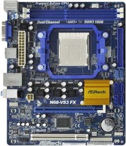 ASRock N68-VS3 FX (AMD AM3+)