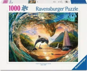 Ravensburger Sprung in den Sonnenuntergang