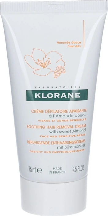 Klorane beruhigende Enthaarungscreme, 75ml