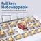 Gamakay TK75HE V2 Hall Effect, 75%, PBT, LEDs RGB, Magnetic Mercury, USB/Bluetooth, UK Vorschaubild