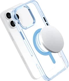 ISY MagISY Backcover für Apple iPhone 16 Pro Max Clear Blue