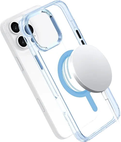 ISY MagISY Backcover für Apple iPhone 16 Pro Max Clear Blue