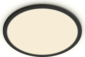 Philips Super Slim LED-Panel rund 15W schwarz