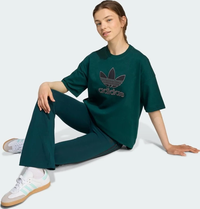 adidas Adicolor Hose lang aurora ivy (Junior)