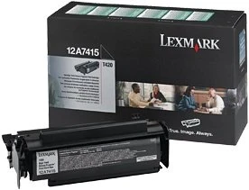 Lexmark Return Toner 12A7415 schwarz hohe Kapazität