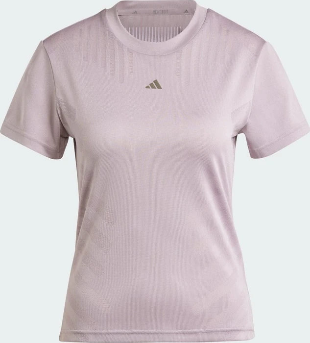adidas HIIT Airchill Training Funktionsshirt kurzarm preloved fig (Damen)