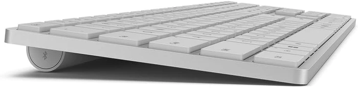 Microsoft Surface Keyboard 2nd Edition, silber/grau, mit Copilot-Taste, Bluetooth, ES