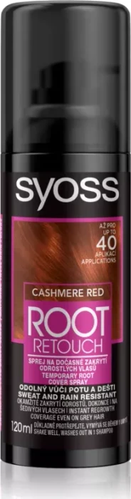 Syoss Root Retoucher Ansatz Spray Kaschmirrot, 120ml