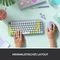 Logitech POP Keys Wireless Mechanical Keyboard, Logi Bolt, Daydream, TTC BROWN, USB/Bluetooth, DE Vorschaubild