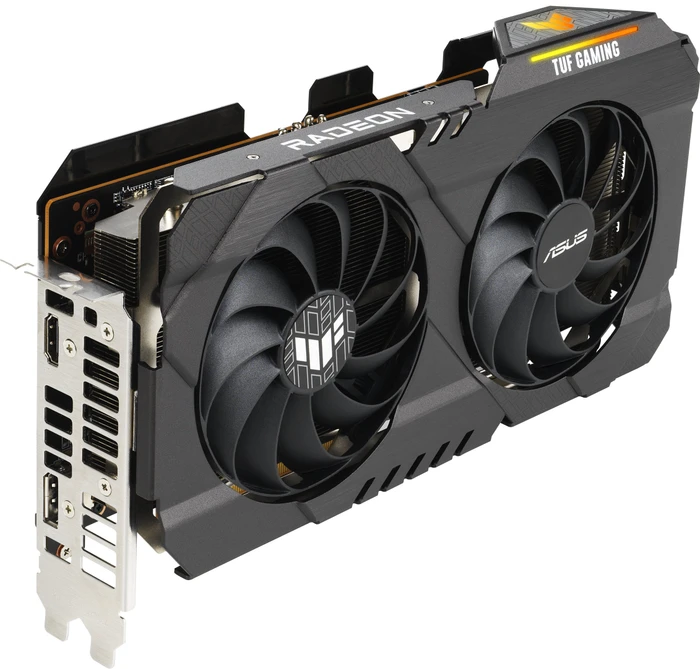 ASUS TUF Gaming Radeon RX 6500 XT OC, TUF-RX6500XT-O4G-GAMING, 4GB GDDR6, HDMI, DP