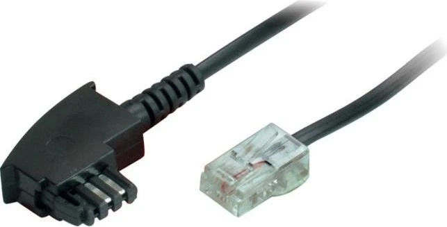 S-Conn Anschlusskabel TAE-F-Stecker / RJ-45 Stecker 2m