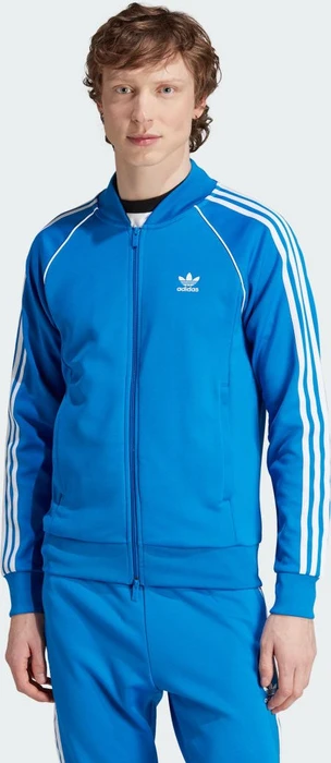 adidas Adicolor Classics SST Originals Trainingsjacke blue bird/white (Herren)