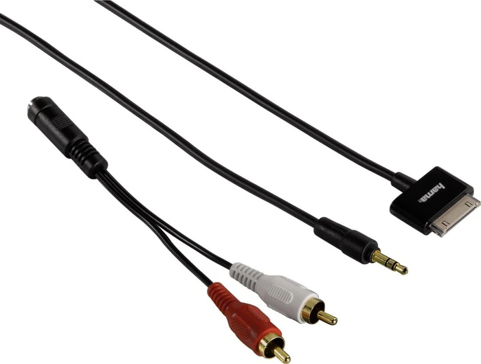 Hama iPod Dock Connector auf Klinke Audiokabel für iPod