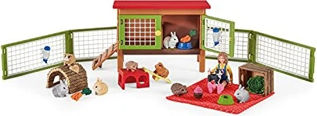 Schleich Farm World - Picknick mit den kleinen Haustieren