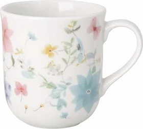 Hutschenreuther Frühlingsgrüße Blumenranke Becher mit Henkel 410ml