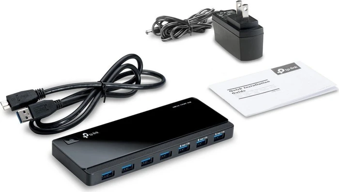 TP-Link USB-Hub, 7x USB-A 3.0, USB 3.0 Micro-B [Buchse]