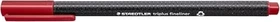 Staedtler triplus fineliner 334 0.3mm karminrot, 10er-Pack