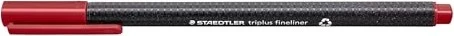 Staedtler triplus fineliner 334 0.3mm karminrot, 10er-Pack