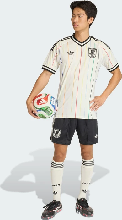 adidas FIFA WM 2026 Japan Auswärtstrikot kurzarm off white/black (Herren)