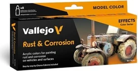 Vallejo Model Color Effects Color Series Rust & Corrosion Farbset, 8-tlg.