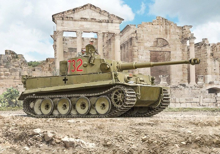 Italeri Pz. Kpfw VI Tiger I Ausf. H